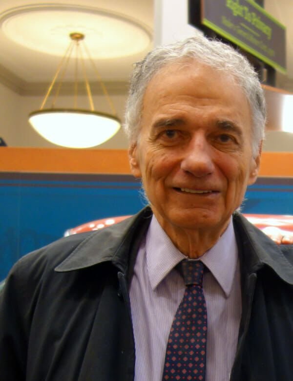 Ralph Nader, founder of the Winsted Citizen